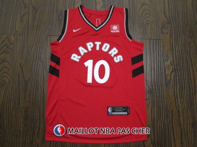 Maillot Authentique Toronto Raptors Derozan 2017-18 10 Rouge
